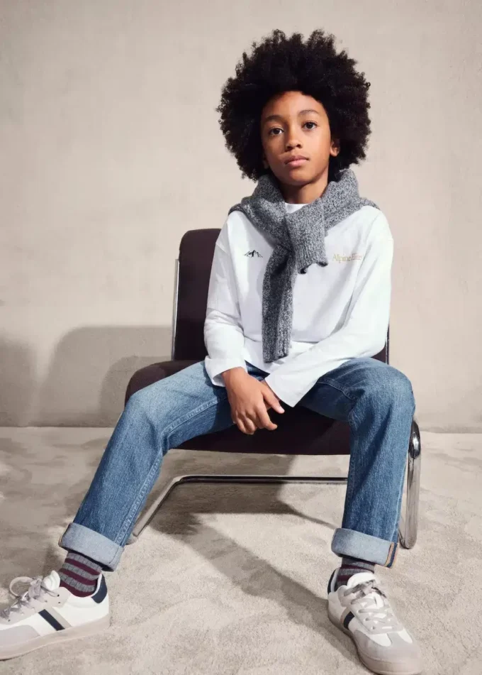 Koszulka z nadrukiem i długim rękawem Koszulka z nadrukiem i długim rękawem