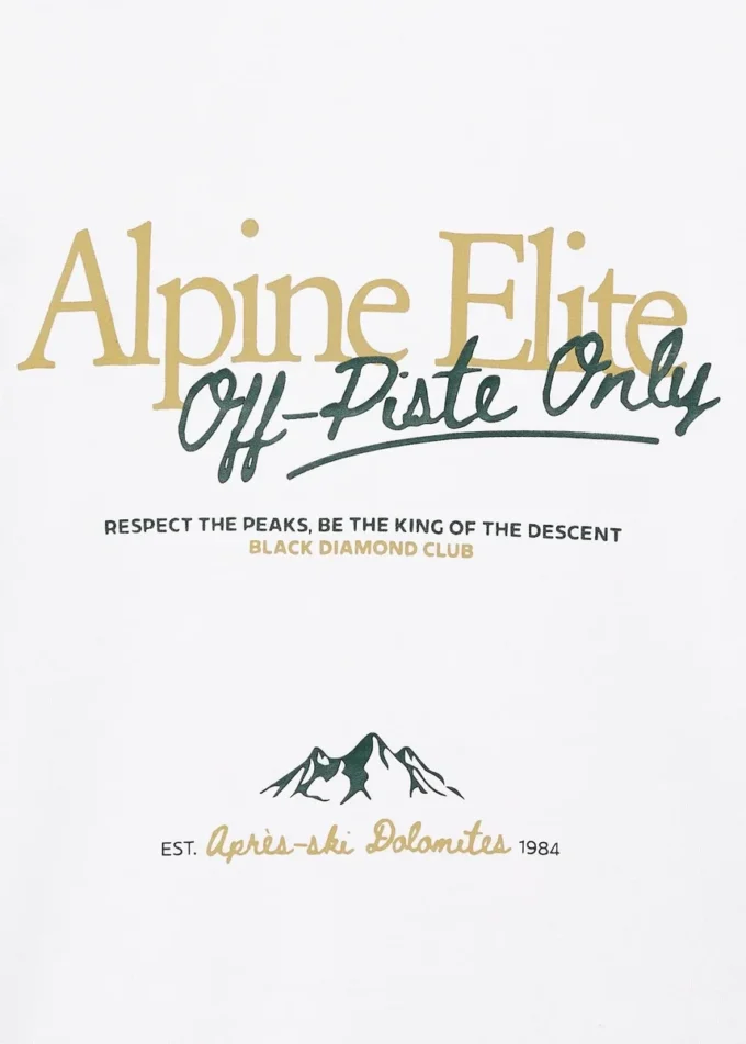 Koszulka z nadrukiem i długim rękawem Koszulka z nadrukiem i długim rękawem