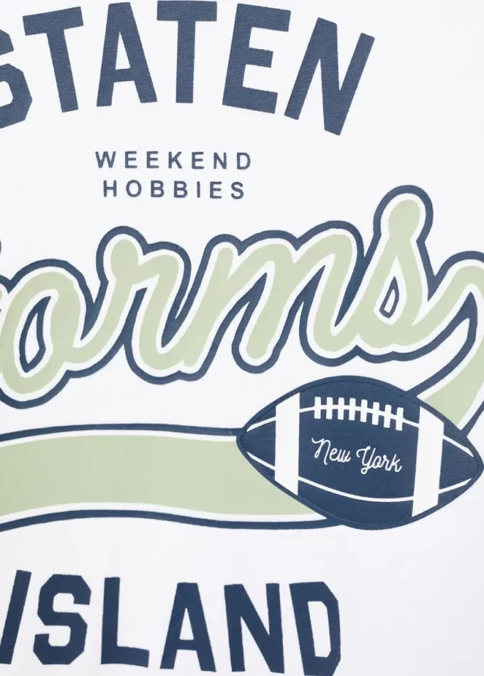 Koszulka z nadrukiem i długim rękawem Koszulka z nadrukiem i długim rękawem