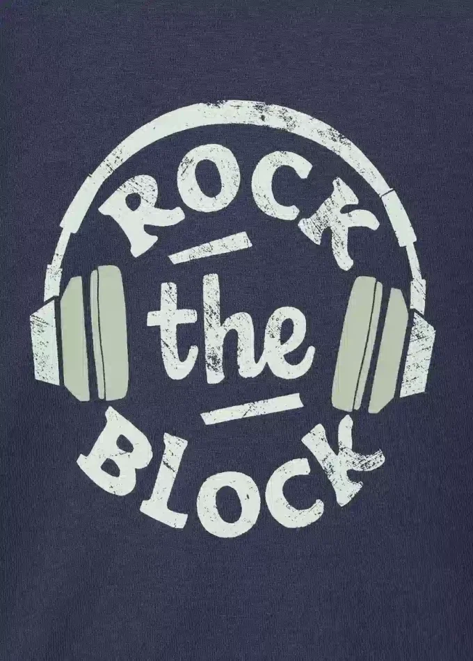 Koszulka z nadrukiem i długim rękawem Koszulka z nadrukiem i długim rękawem