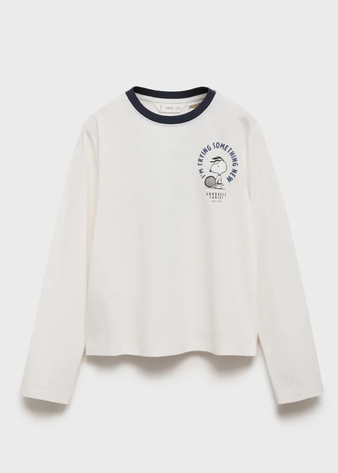 Koszulka z nadrukiem Snoopy Koszulka z nadrukiem Snoopy