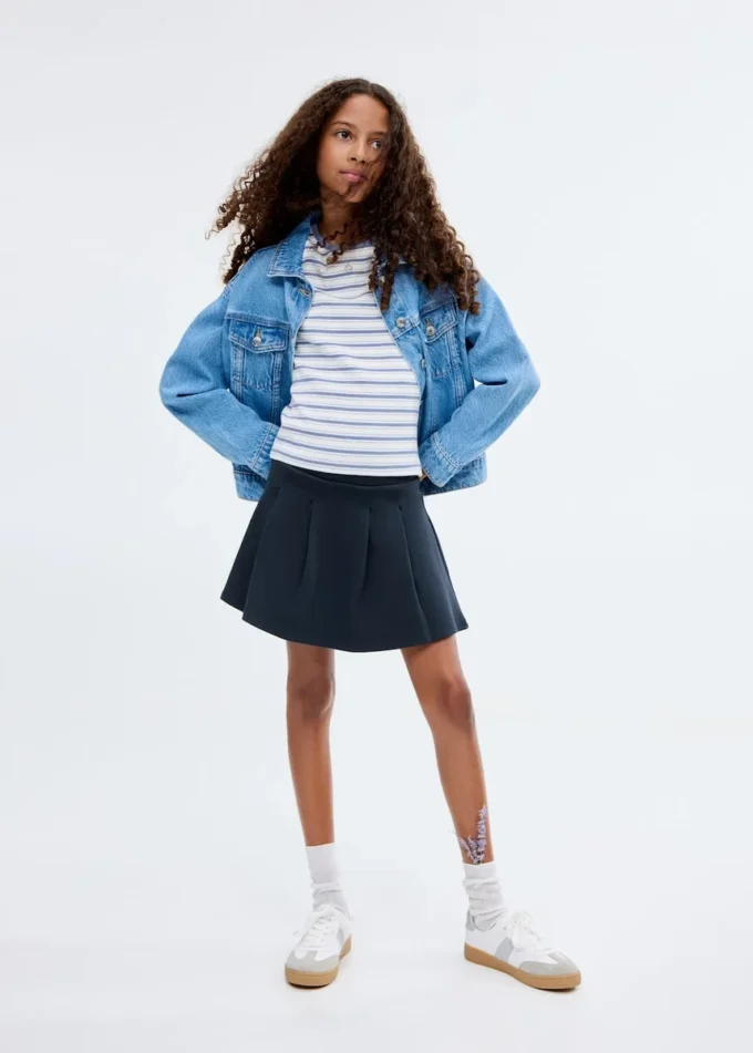 Krótka bawełniana spódnica Krótka bawełniana spódnica