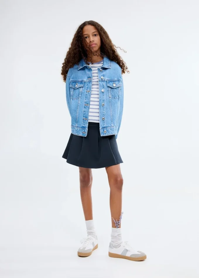 Krótka bawełniana spódnica Krótka bawełniana spódnica