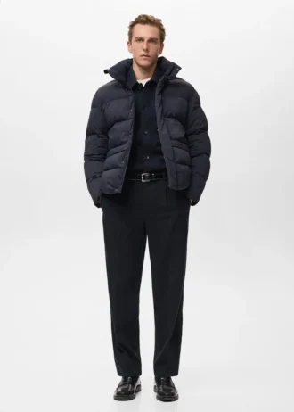 Krótka kurtka puchowa z powłoką hydrofobową Krótka kurtka puchowa z powłoką hydrofobową