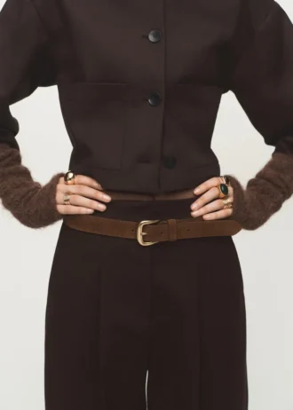 Krótka kurtka z kieszeniami