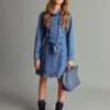 Krótka sukienka jeansowa Krótka sukienka jeansowa