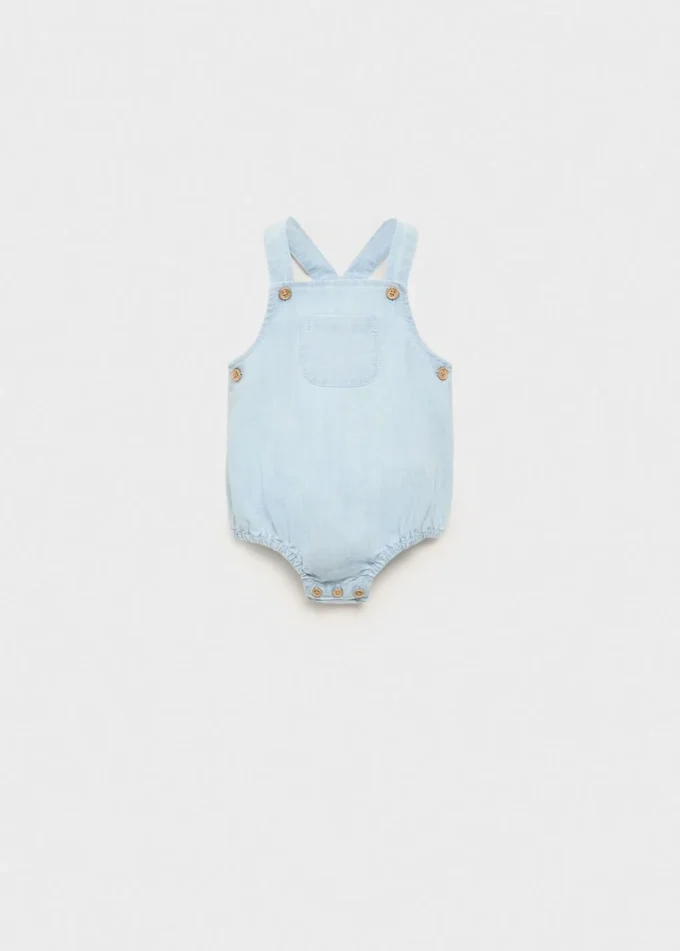 Krótki dżinsowy kombinezon Krótki dżinsowy kombinezon