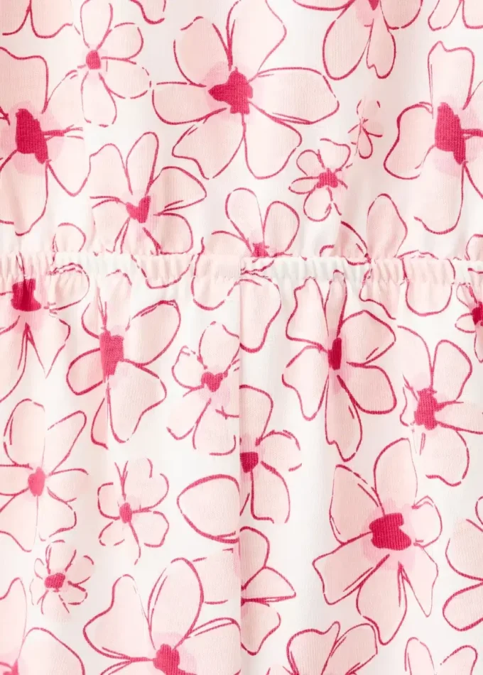 Krótki kombinezon w kwiaty Krótki kombinezon w kwiaty