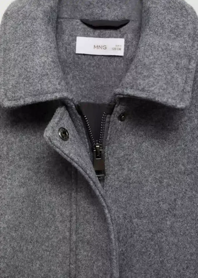 Krótki płaszcz z tkaniny Krótki płaszcz z tkaniny