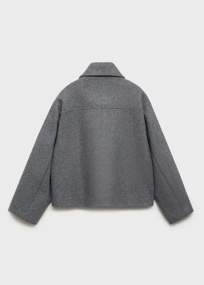 Krótki płaszcz z tkaniny Krótki płaszcz z tkaniny