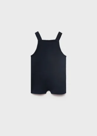 Krótkie bawełniane ogrodniczki