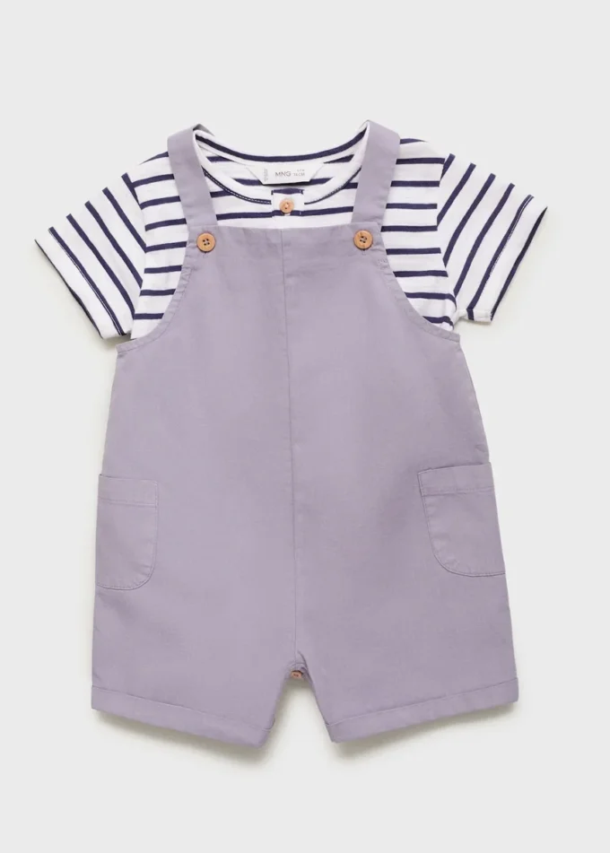 Krótkie dżinsowe ogrodniczki Krótkie dżinsowe ogrodniczki