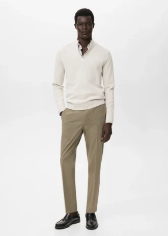 Krótkie spodnie slim fit Bologna