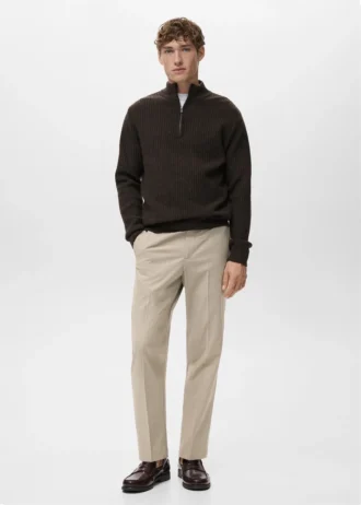 Krótkie spodnie slim fit Bologna