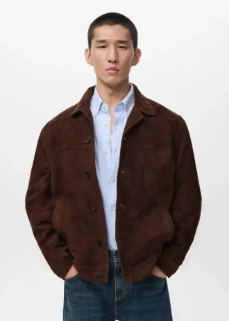 Kurtka 100% skóra z kieszeniami