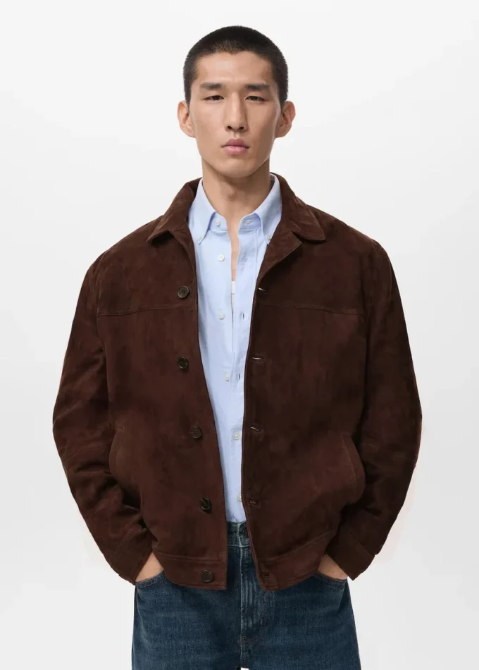 Kurtka 100% skóra z kieszeniami Kurtka 100% skóra z kieszeniami