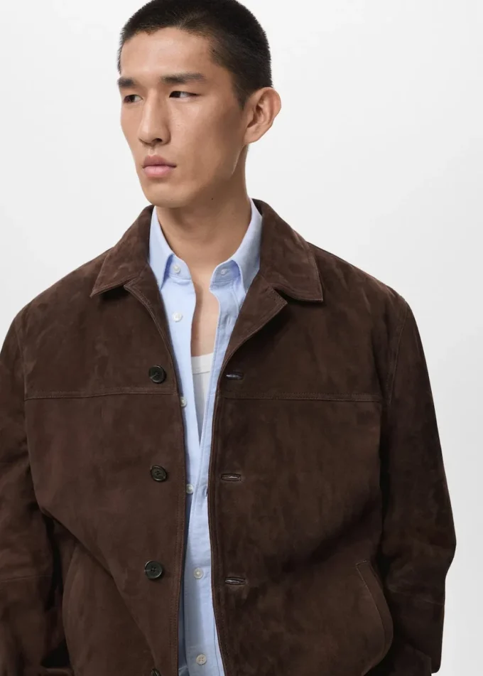 Kurtka 100% skóra z kieszeniami Kurtka 100% skóra z kieszeniami