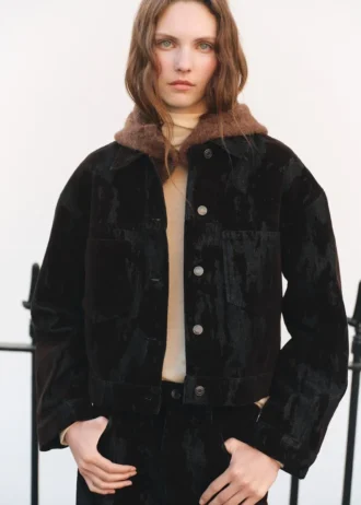 Kurtka dżinsowa Devoré