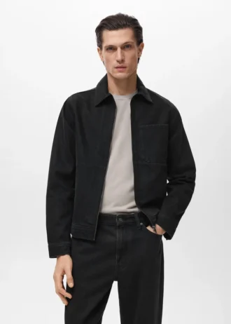 Kurtka dżinsowa z kieszeniami