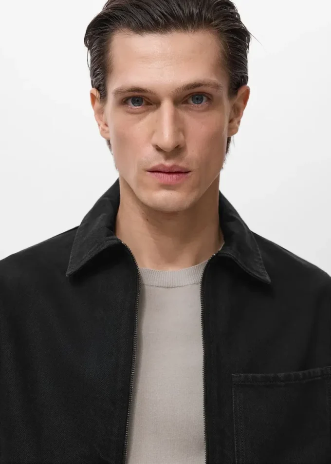 Kurtka dżinsowa z kieszeniami Kurtka dżinsowa z kieszeniami