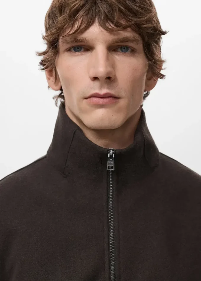 Kurtka o regularnym kroju z zamkiem błyskawicznym Kurtka o regularnym kroju z zamkiem błyskawicznym