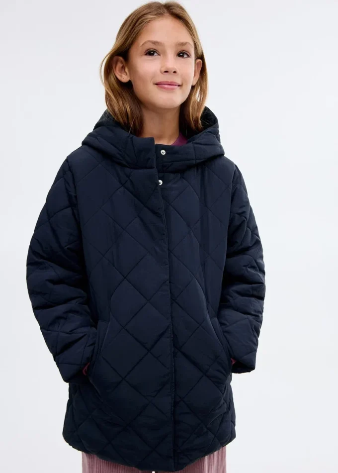 Kurtka pikowana w romby