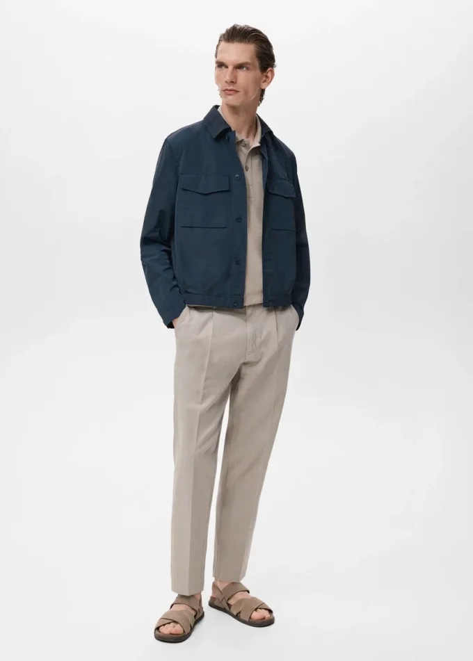 Kurtka wodoodporna z kieszeniami Kurtka wodoodporna z kieszeniami