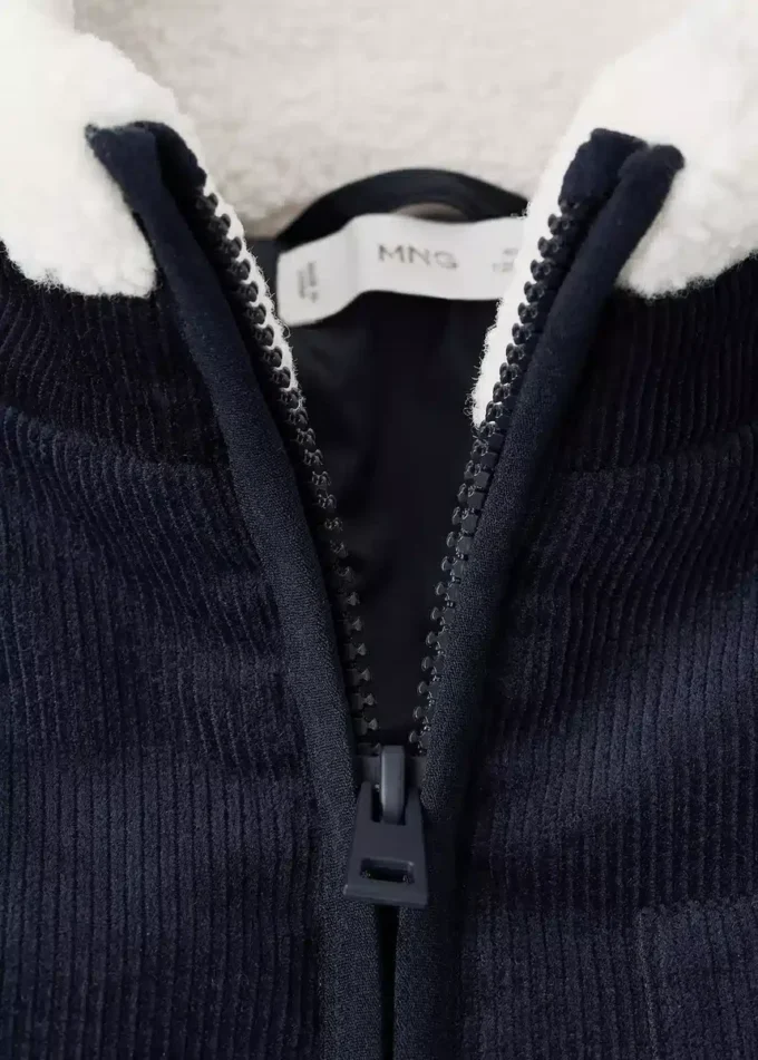 Kurtka z efektem owczej skóry Kurtka z efektem owczej skóry