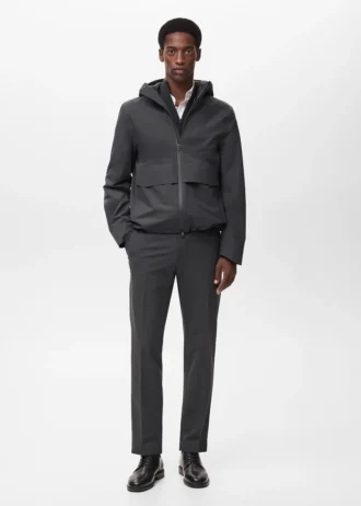 Kurtka z kapturem wodoodporna