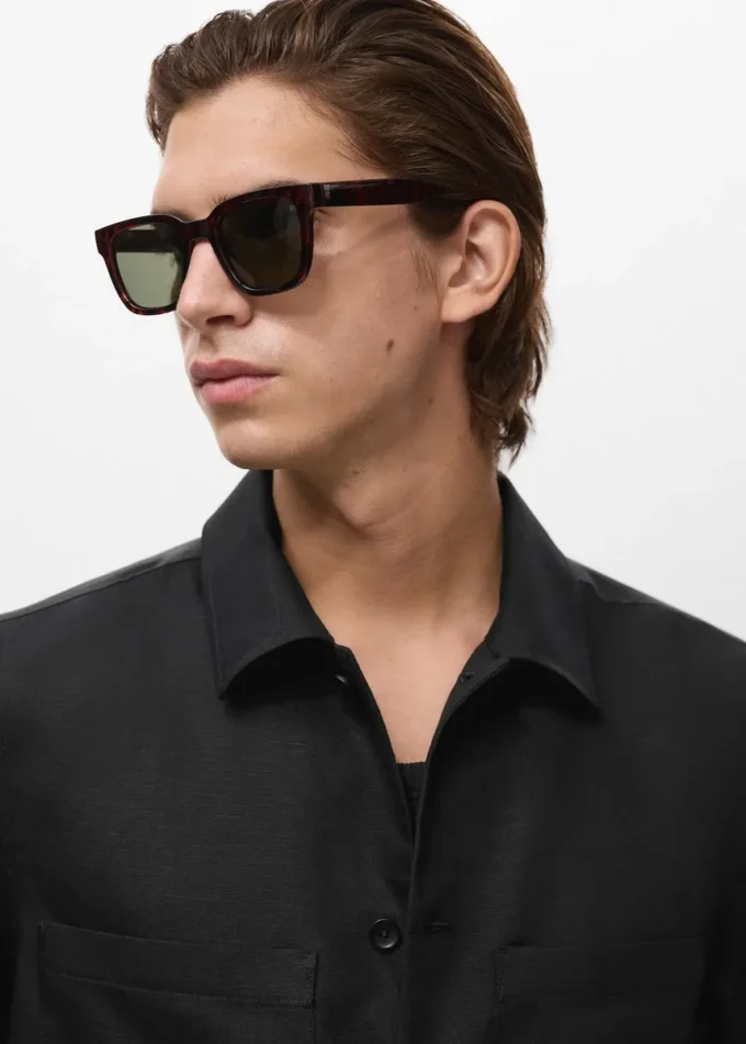 Kurtka z mieszanki lnu z kieszeniami Kurtka z mieszanki lnu z kieszeniami