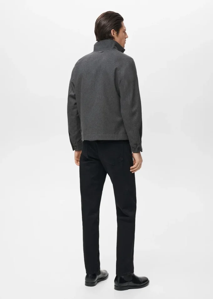 Kurtka z mieszanki wełny Kurtka z mieszanki wełny