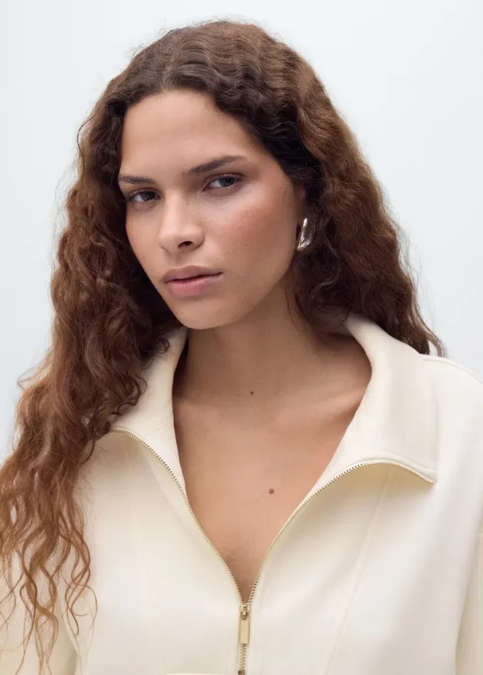 Kurtka z rękawami 3/4 i kieszeniami Kurtka z rękawami 3/4 i kieszeniami