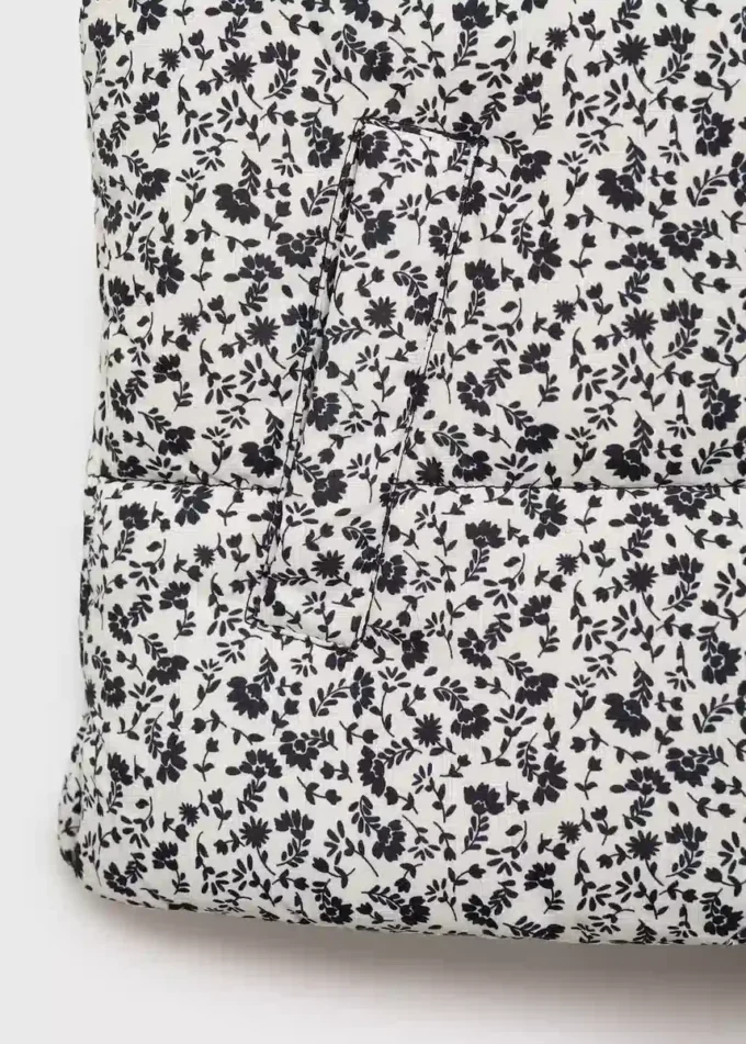 Kwiecista pikowana kamizelka Kwiecista pikowana kamizelka