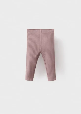 Legginsy prążkowane