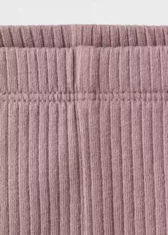 Legginsy prążkowane