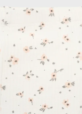 Legginsy w kwiatowy wzór