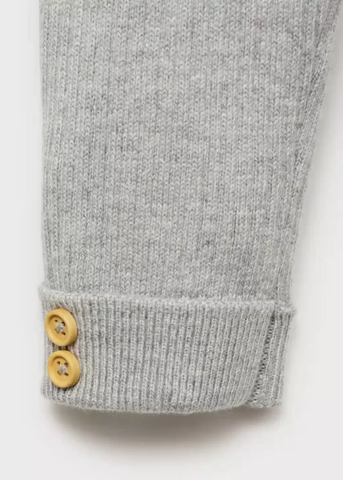 Legginsy z dzianiny prążkowanej Legginsy z dzianiny prążkowanej