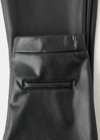 Legginsy ze sztucznej skóry