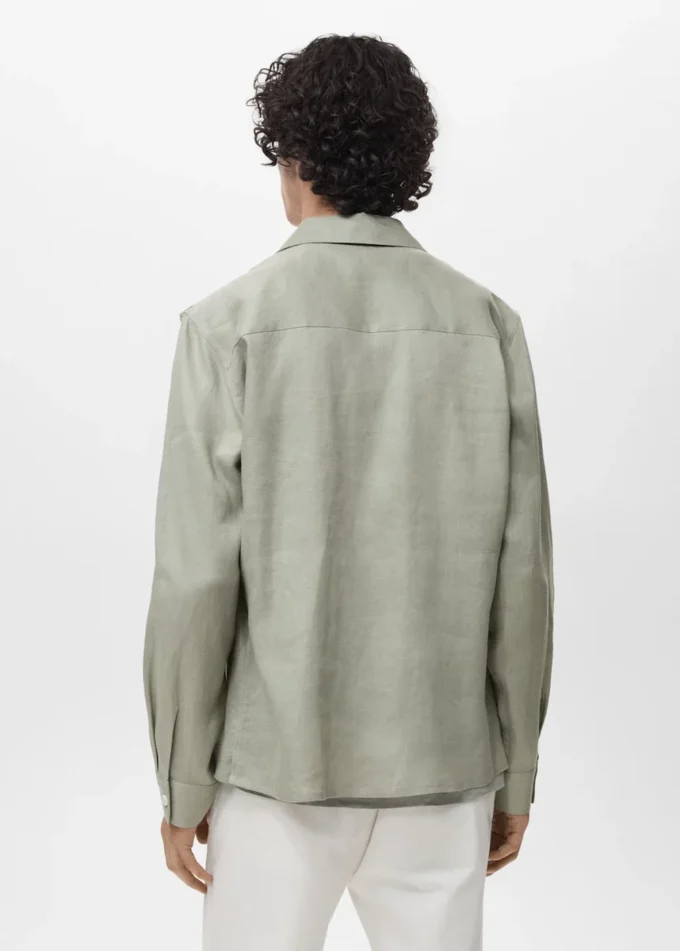 Lekka koszula z 100% lnu Lekka koszula z 100% lnu