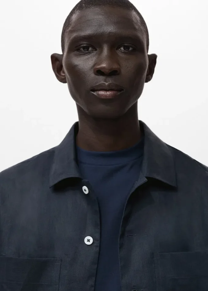 Lekka koszula z 100% lnu Lekka koszula z 100% lnu