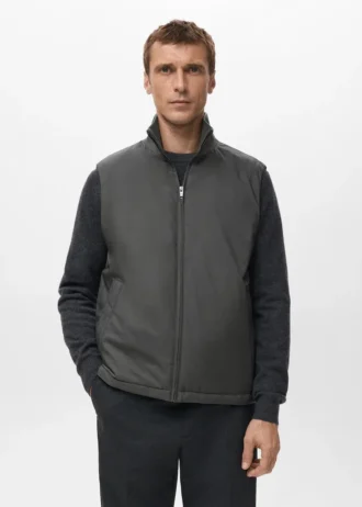 Lekka pikowana kamizelka