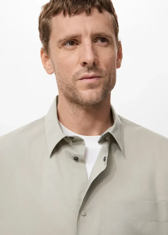 Luźna koszula z 100% bawełny Luźna koszula z 100% bawełny