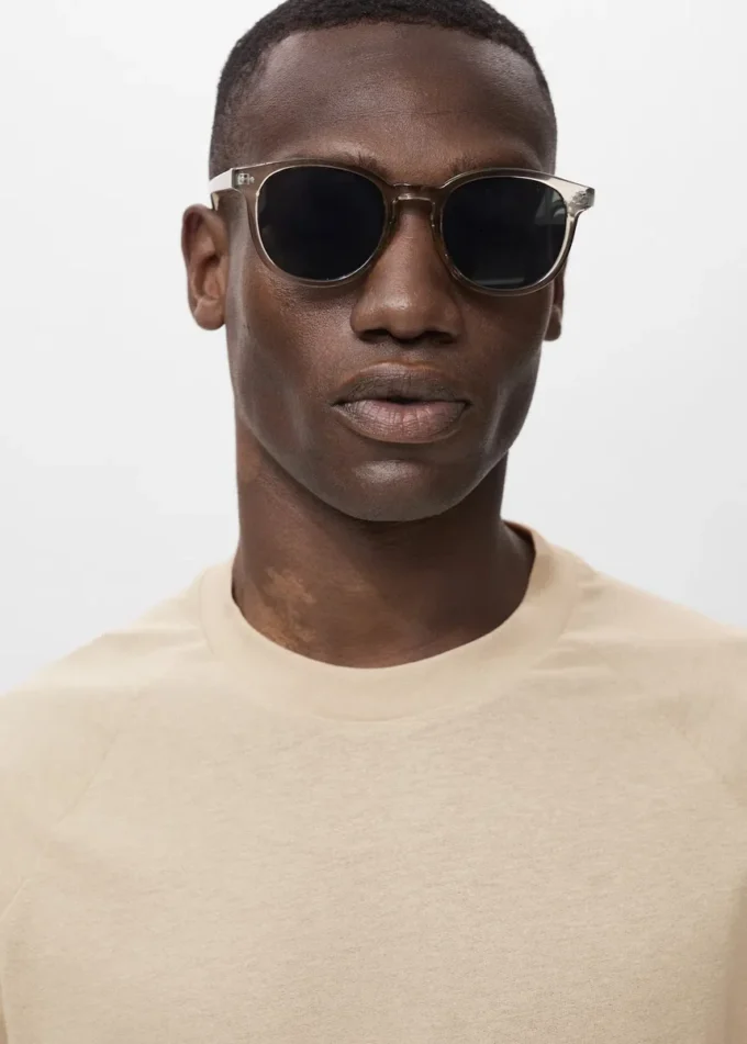 Luźna koszulka z bawełny i lnu Luźna koszulka z bawełny i lnu