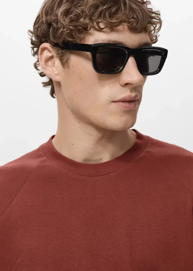 Luźna koszulka z bawełny i lnu Luźna koszulka z bawełny i lnu