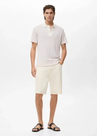 Luźne bermudy z dżinsu