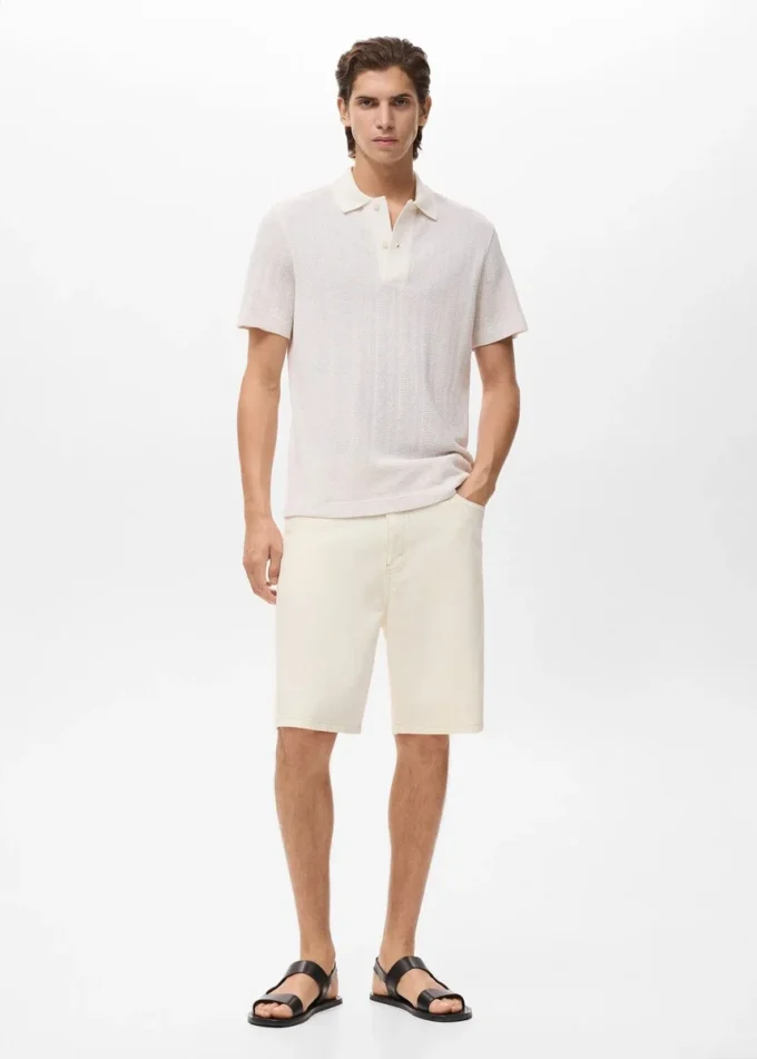 Luźne bermudy z dżinsu Luźne bermudy z dżinsu