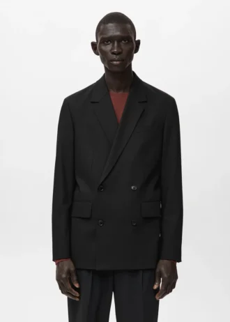 Marynarka dwurzędowa Boston o regularnym kroju