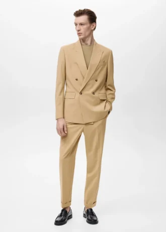 Marynarka dwurzędowa Boston o regularnym kroju