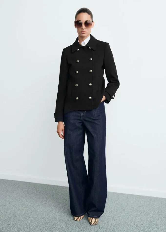 Marynarka dwurzędowa z klapami Marynarka dwurzędowa z klapami