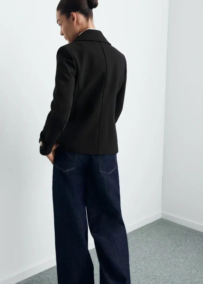 Marynarka dwurzędowa z klapami Marynarka dwurzędowa z klapami